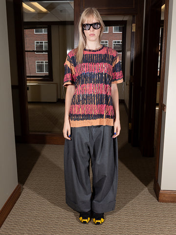 Port Tanger Gray Sunglasses, Black/Rif Blue