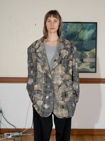 Julia Heuer Arnold Tailored Jacket, Bruno print