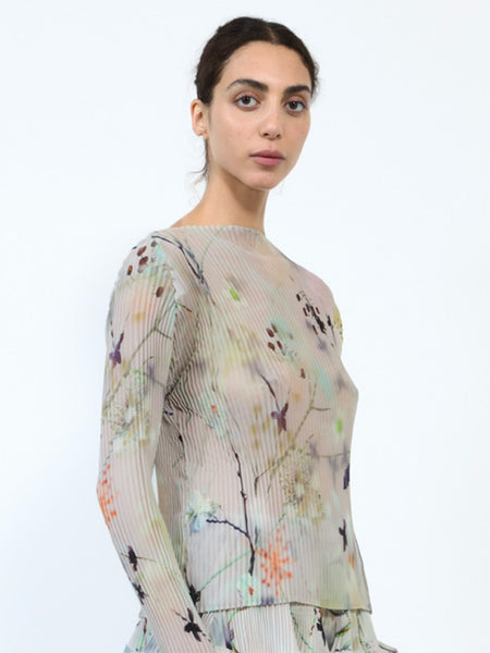 Julia Heuer Lee Top, Frances print at Stand Up Comedy