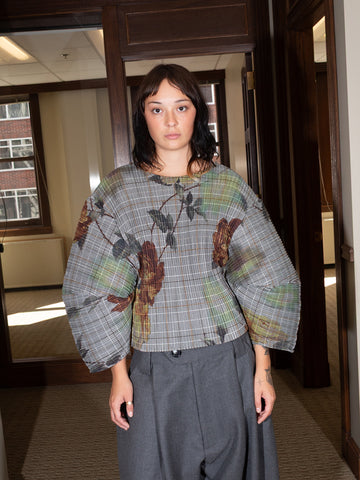 Julia Heuer Pollux Top, Rosalind print