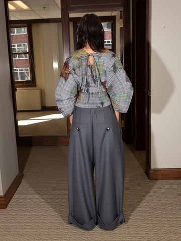 Julia Heuer Pollux Top, Rosalind print