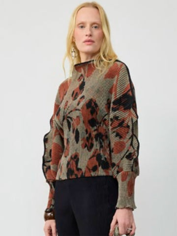 Julia Heuer Radok Top, Ingrid print
