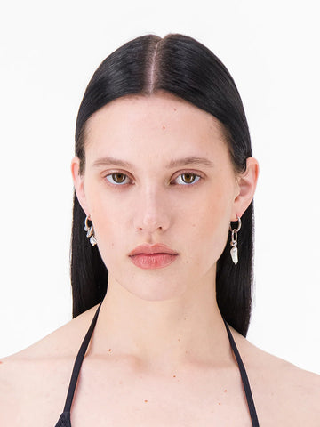 Justine Clenquet Palmer Earrings Set of 3