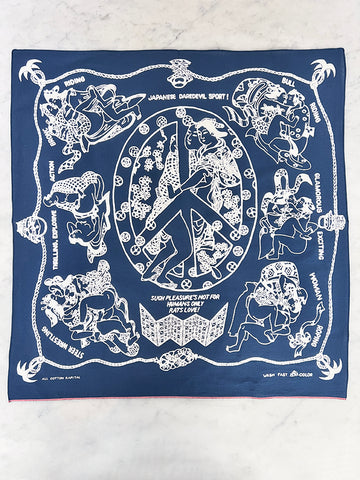 Kapital Fast Color Selvedge Bandana, Yobai