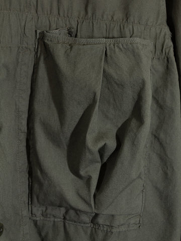 Kapital Broad Cloth Anorak Shirt, Khaki