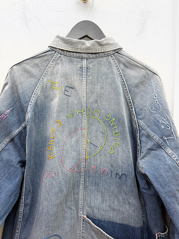 Kapital Kountry 12oz Denim Cactus Coverall (Memorial Embroidery Model)