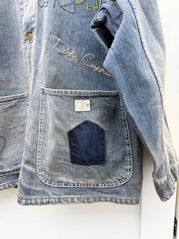 Kapital Kountry 12oz Denim Cactus Coverall (Memorial Embroidery Model)