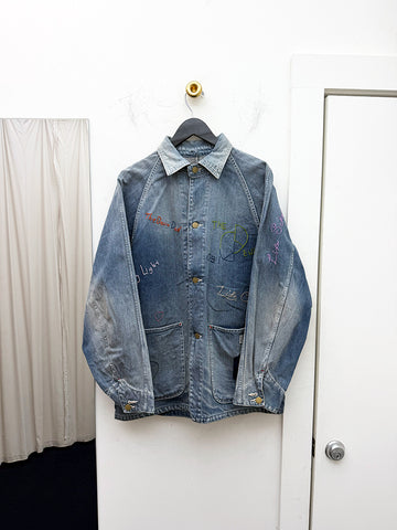 Kapital Kountry 12oz Denim Cactus Coverall (Memorial Embroidery Model)