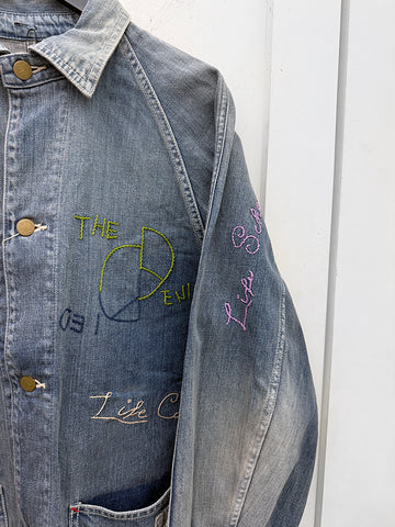 Kapital Kountry 12oz Denim Cactus Coverall (Memorial Embroidery Model)