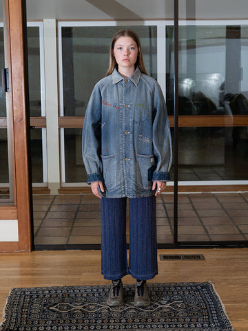 Kapital Kountry 12oz Denim Cactus Coverall (Memorial Embroidery Model)
