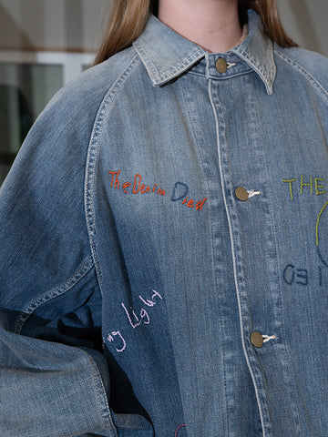 Kapital Kountry 12oz Denim Cactus Coverall (Memorial Embroidery Model)