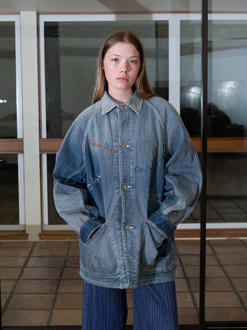 Kapital Kountry 12oz Denim Cactus Coverall (Memorial Embroidery Model)
