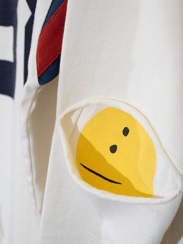 Kapital Dense Jersey Elbow-Rip Football T