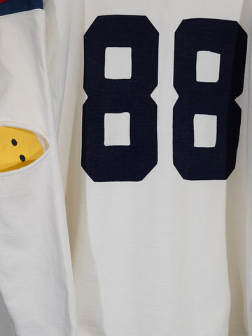 Kapital Dense Jersey Elbow-Rip Football T