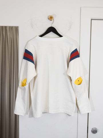 Kapital Dense Jersey Elbow-Rip Football T