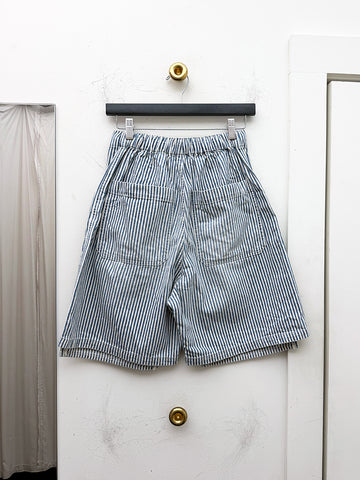 Kapital 10oz Hickoree W-Knee Easy Shorts