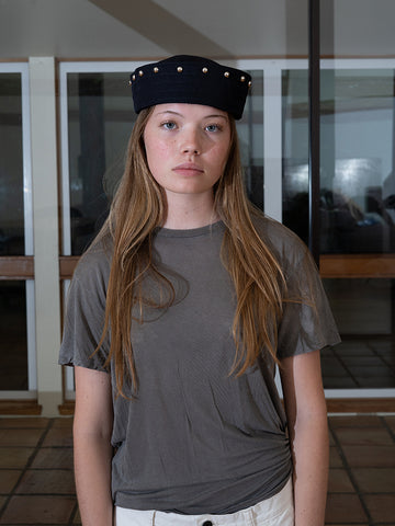 KkCo x Clyde Rivet Sailor Hat, Onyx