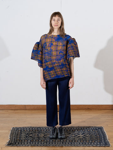 Issey Miyake Classic Trouser, Blue