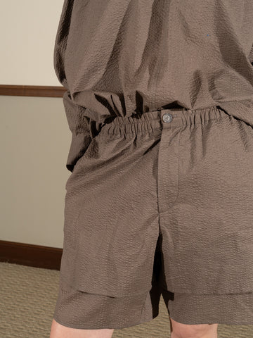Lauren Manoogian Pebbled Shorts, Bark - Stand Up Comedy