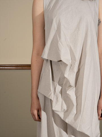 Lauren Manoogian Ripstop Dress, Ash - Stand Up Comedy