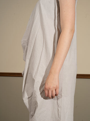 Lauren Manoogian Ripstop Dress, Ash - Stand Up Comedy