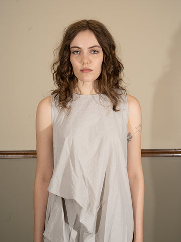 Lauren Manoogian Ripstop Dress, Ash - Stand Up Comedy