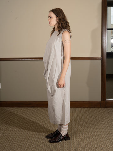 Lauren Manoogian Ripstop Dress, Ash - Stand Up Comedy