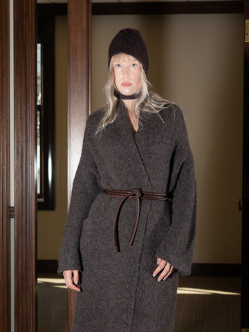 Lauren Manoogian Rope Belt, Saddle