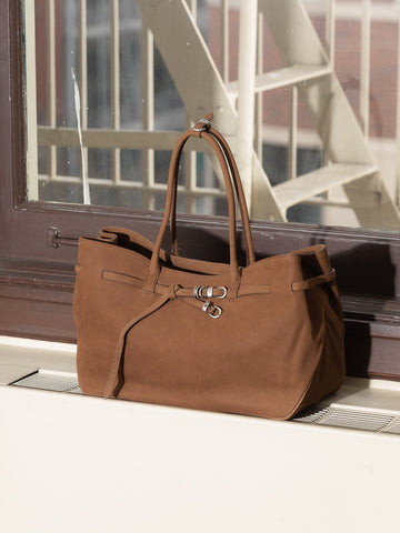 Marge Sherwood Grandma Used Bag Large, Chestnut Nubuck - Stand Up Comedy