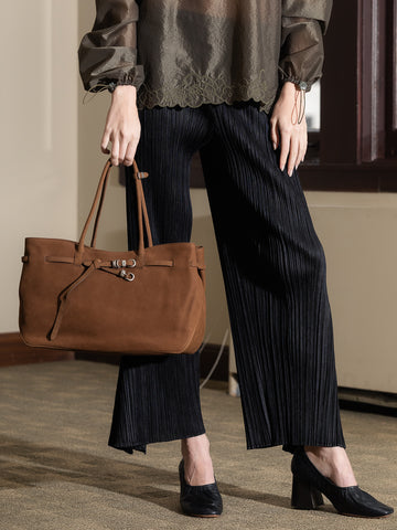 Marge Sherwood Grandma Used Bag Large, Chestnut Nubuck - Stand Up Comedy