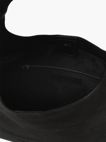 Marge Sherwood Halter Hobo, Black Washed Nappa