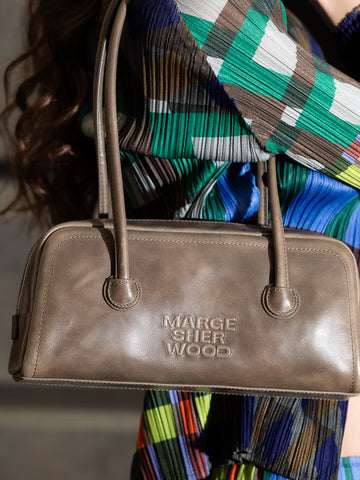 Marge Sherwood Soft Boston EW Bag, Etoffe Pull Up - Stand Up Comedy