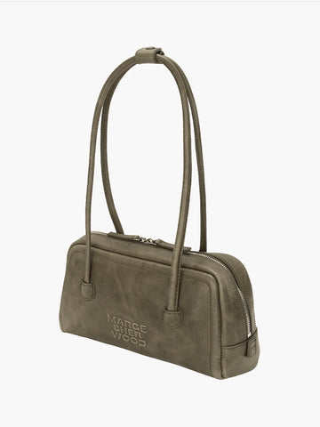 Marge Sherwood Soft Boston EW Bag, Etoffe Pull Up