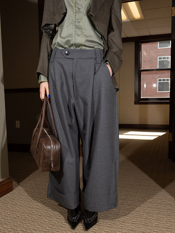 Marge Sherwood Soft Boston Bag, Washed Brown