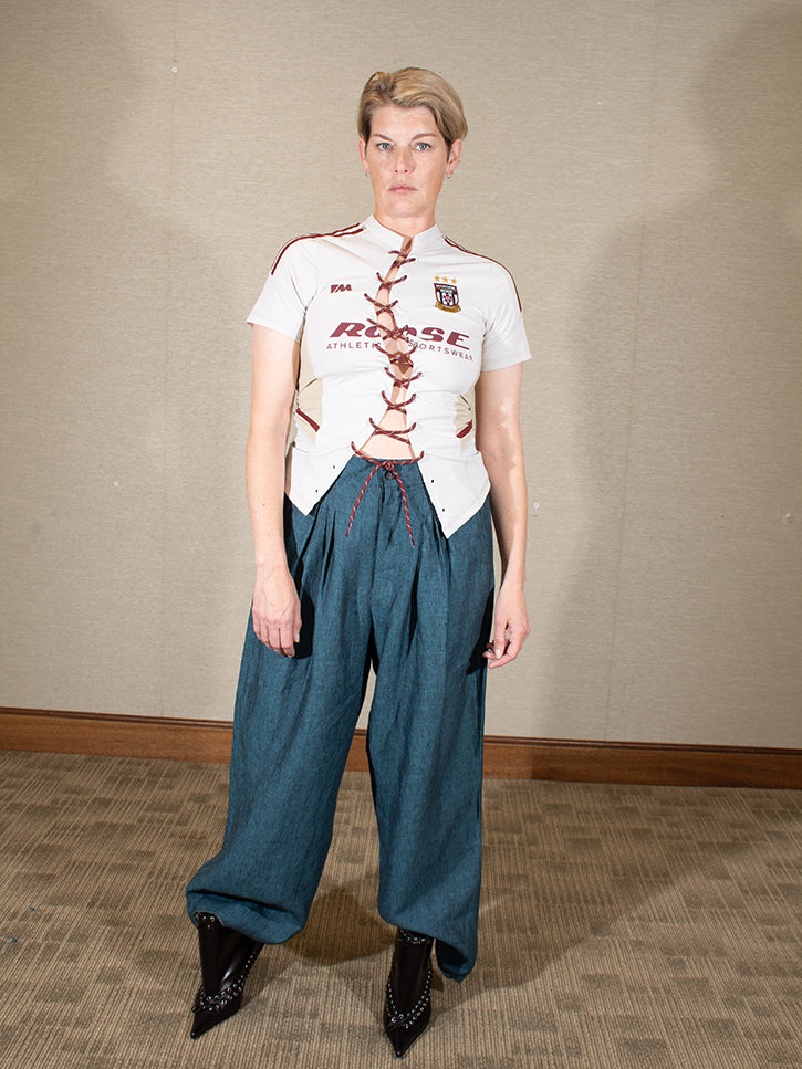 Martine Rose Lace Up Football Top | Stand Up Comedy