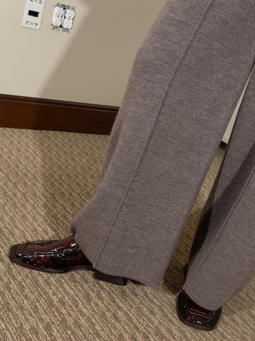 Airi Loafers, Brown Snake