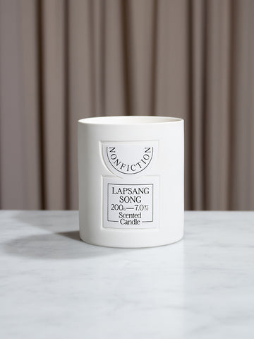 Nonfiction Candle, Lapsang Song, 200g