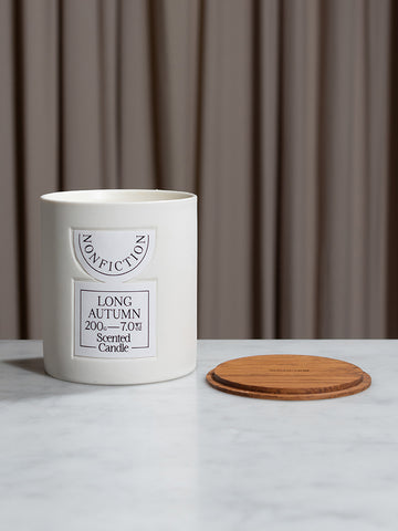 Nonfiction Candle, Long Autumn, 200g