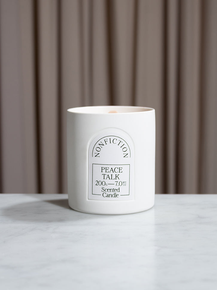 Nonfiction Candle, Peace Talk, 200g at Stand Up Comedy