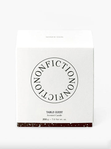 Nonfiction Candle, Table Guest, 200g