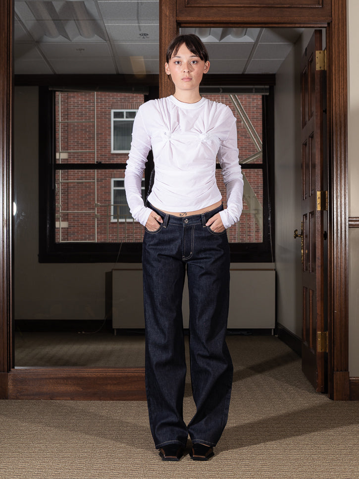 OLGA BASHA ストレートデニム インディゴ OLGA BASHA ストレートデニム インディゴ 2025年最新】OLGA bashaの