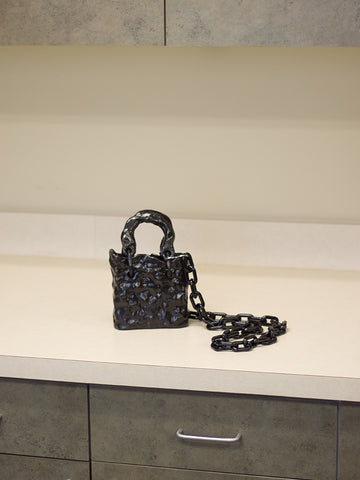 Ottolinger "Ceramic" Signature Bag, Black w/ Heart
