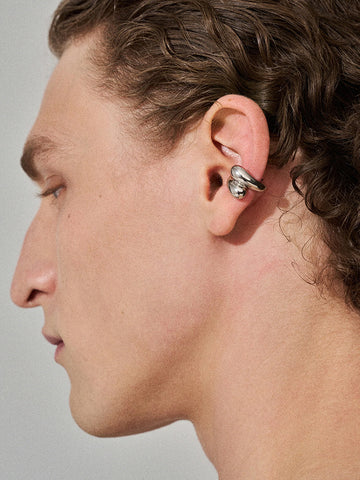 Panconesi Blow Up Helix Ear Cuff