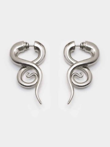 Panconesi Boa Earrings, Silver - Stand Up Comedy