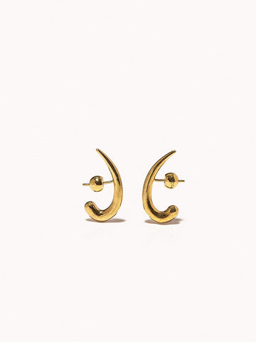Panconesi Spada Earrings, Gold