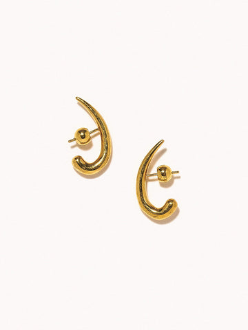Panconesi Spada Earrings, Gold