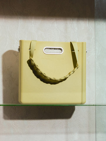 Parsel East West Clutch, Medium, Oxide