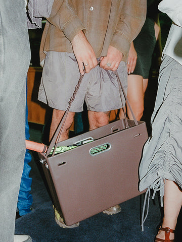 Parsel East West Clutch, XL, Solstice