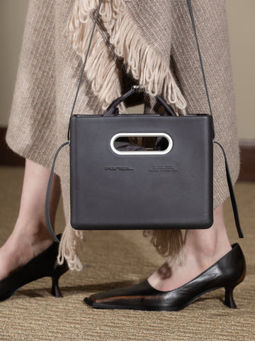 Parsel East West Tote, Small, Deep