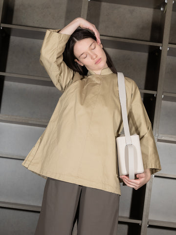 Parsel East West Tote, Small, Optic